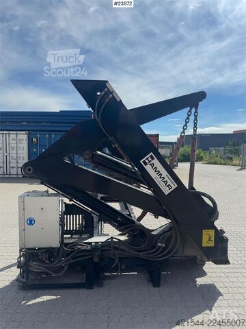 Hammar 140B Sideloader – Um braço de elevação substituído em 2021 Hammar 140B Sideloader – One Lifting Arm Replaced in 2021