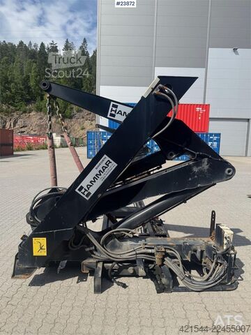 Hammar 140B Sideloader – Um braço de elevação substituído em 2021 Hammar 140B Sideloader – One Lifting Arm Replaced in 2021