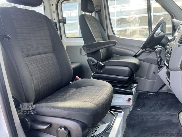 Camion à plateau avec grue Mercedes-Benz Sprinter 514 CDI 366 Hiab Laadkraan 018T Trekha...