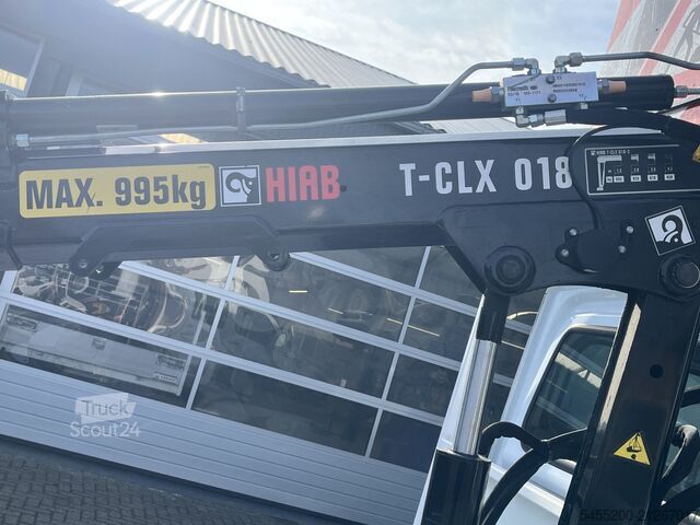 Plattformbil med kran Mercedes-Benz Sprinter 514 CDI 366 Hiab Laadkraan 018T Trekha...