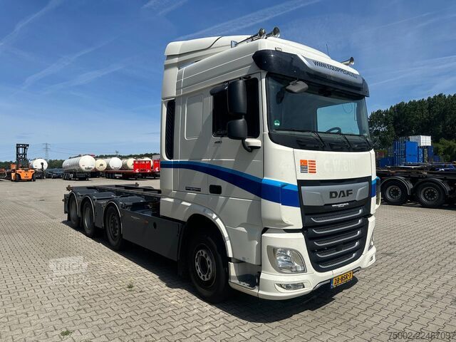 Kontejnerski transport DAF XF 480 XF 480 8x2 SC BDF / 10T frontaxle / EURO...