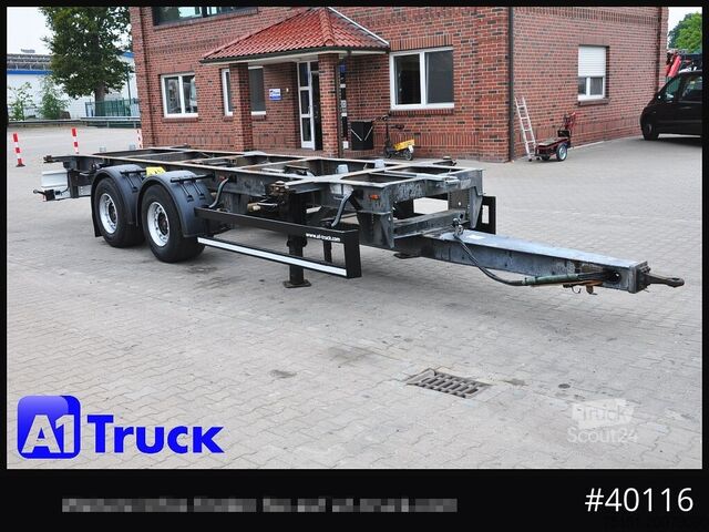 Autocamion cu destinație specială SCHMITZ tandem, verzinkt, oben oder unten gekuppelt, verstellbar