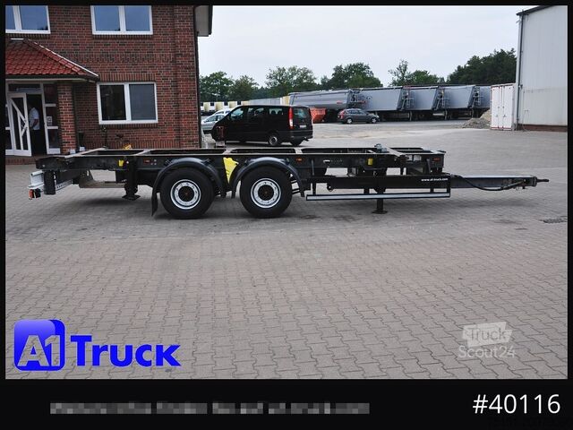 Autocamion cu destinație specială SCHMITZ tandem, verzinkt, oben oder unten gekuppelt, verstellbar