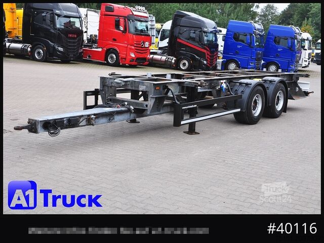 Autocamion cu destinație specială SCHMITZ tandem, verzinkt, oben oder unten gekuppelt, verstellbar