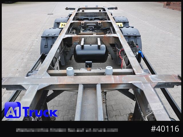 Autocamion cu destinație specială SCHMITZ tandem, verzinkt, oben oder unten gekuppelt, verstellbar