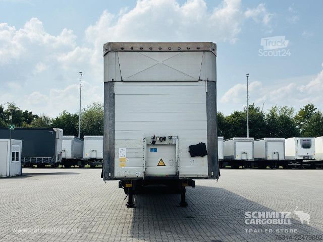 Atvērta puspiekabe ar tentu Schmitz Cargobull Curtainsider Mega Getränke