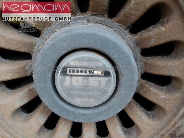 Semi-remorque bâchée KRONE SDP 27, , Scheibe, 324.267 km, LASI Code XL, SAF