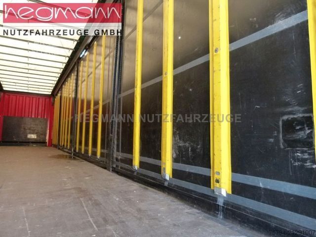 Semi-remorque bâchée KRONE SDP 27, , Scheibe, 324.267 km, LASI Code XL, SAF