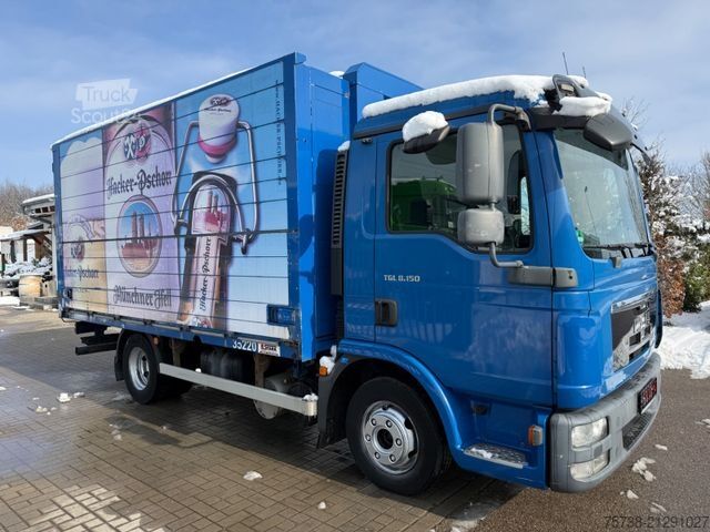 Camion de boissons MAN TGL 8.150 Getränke/Schwenkwand/Diff-Sperre
