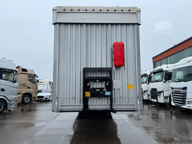 Auflieger mit Pritsche & Plane Tirsan TIRSAN *  * BORDWÄNDE * HUBDACH*TOP ZUSTAND