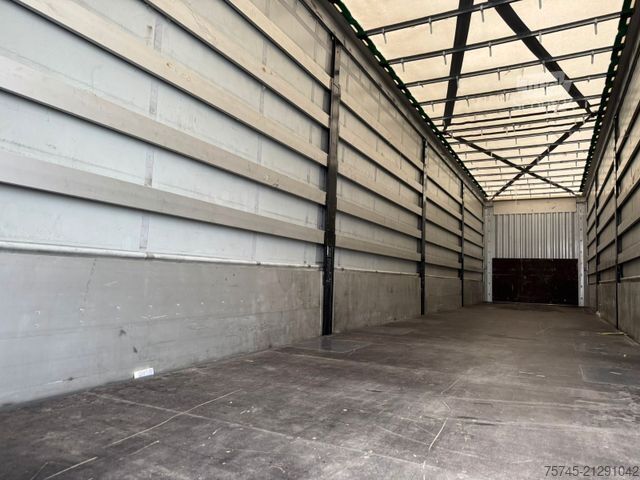 Auflieger mit Pritsche & Plane Tirsan TIRSAN *  * BORDWÄNDE * HUBDACH*TOP ZUSTAND