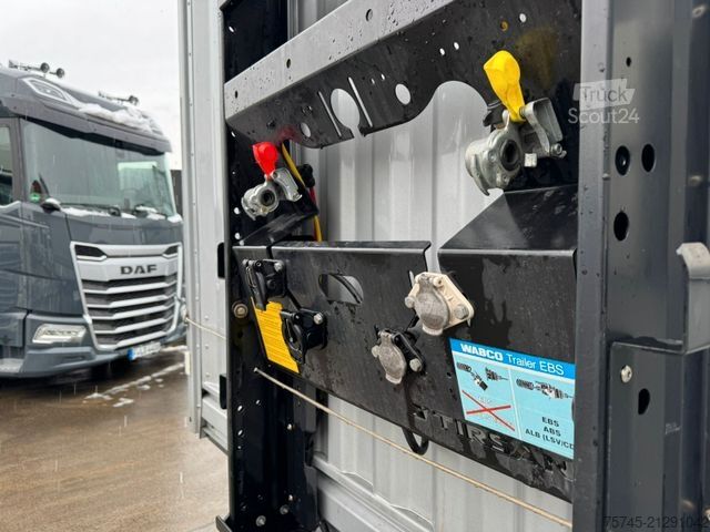 Auflieger mit Pritsche & Plane Tirsan TIRSAN *  * BORDWÄNDE * HUBDACH*TOP ZUSTAND