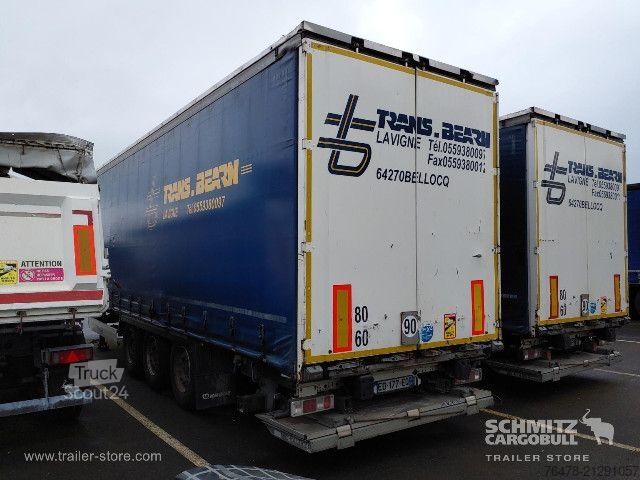 Semirremolque abierto con toldo Krone Curtainsider Standard Taillift