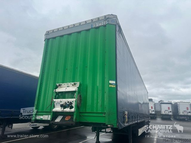 Semirremolque abierto con toldo Krone Curtainsider Standard Taillift