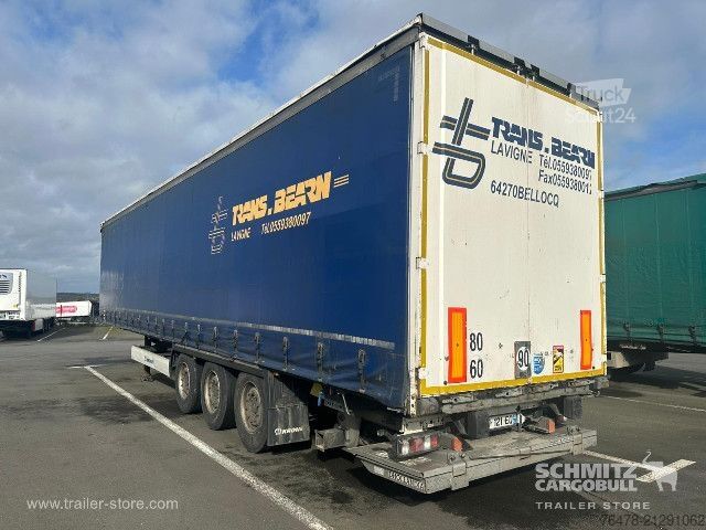 Semirremolque abierto con toldo Krone Curtainsider Standard Taillift