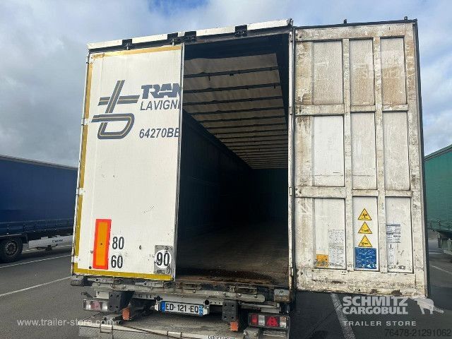 Semirremolque abierto con toldo Krone Curtainsider Standard Taillift