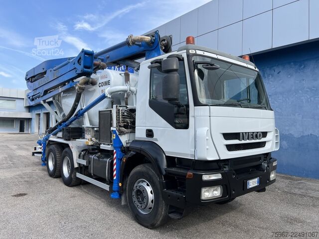 Betonszivattyús teherautó Iveco Trakker 410
