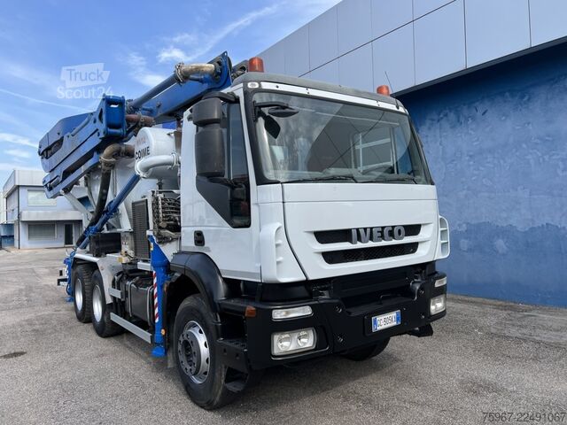 Betonszivattyús teherautó Iveco Trakker 410