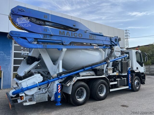 Betonszivattyús teherautó Iveco Trakker 410