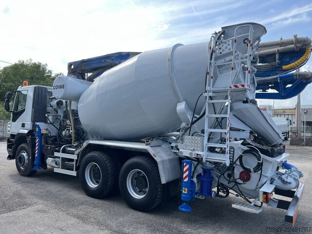 Betonszivattyús teherautó Iveco Trakker 410