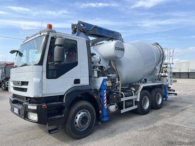 Betonszivattyús teherautó Iveco Trakker 410