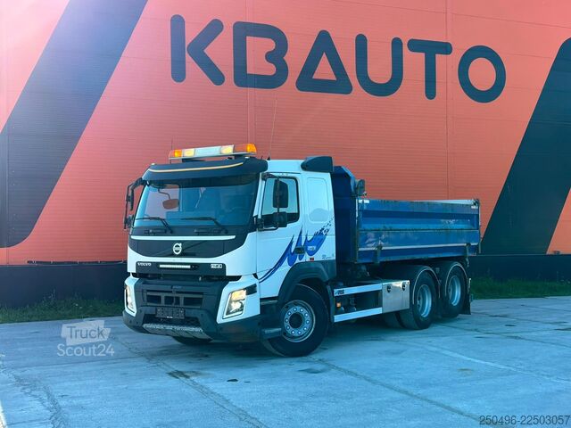 Benne Volvo FMX 540 6x4 TANDEM AXEL LIFT / SIDE TIPP