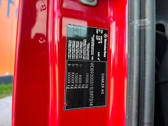Sklápěč s jeřábem Mercedes-Benz Actros 1832 4x2 FASSI F135A22 / BOX L=3707 mm