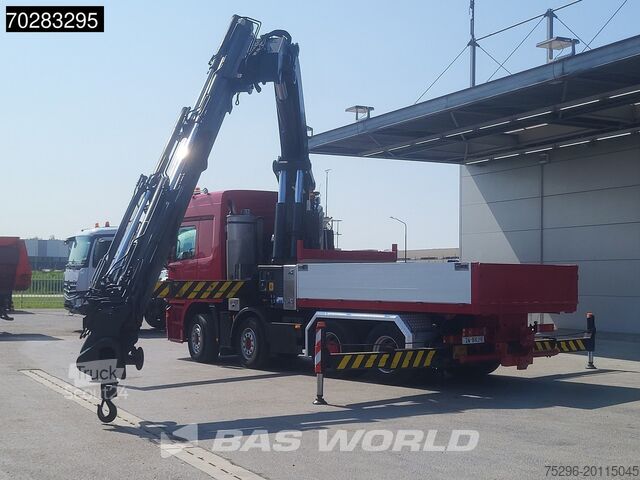 Platforma de încărcare Mercedes Actros 2648 850 8X4 Effer 850/9S Kran Fifth whe...