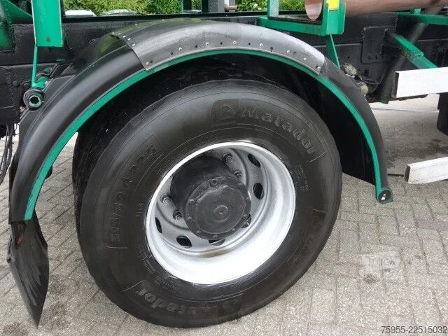 Vehículo de succión MAN 18-264 6 cil manualpomp,toilet truck vacuum/ press