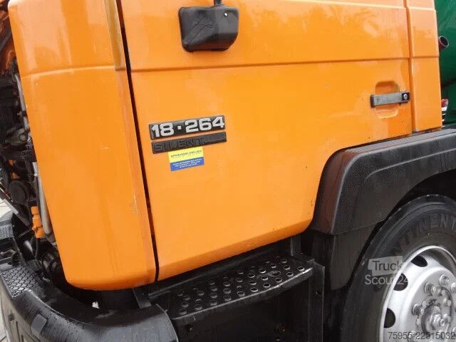 Vehículo de succión MAN 18-264 6 cil manualpomp,toilet truck vacuum/ press