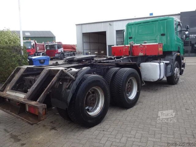 Smagā slodze Scania P420 6x4 steelsprings