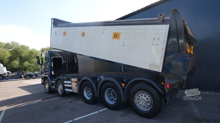 Volquete Scania G 410 10x4 Tipper truck 626.200km