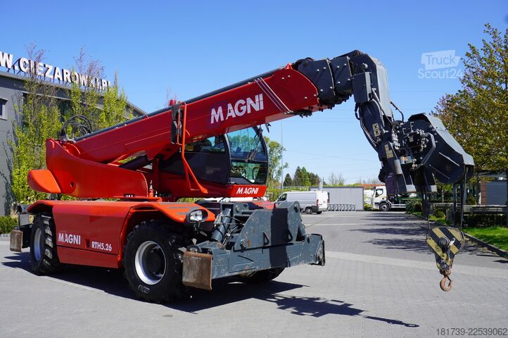 Chargeur télescopique MAGNI RTH 5.26 telescopic loader / Range 26 m
