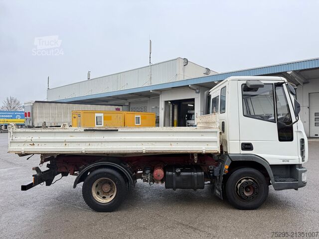 Haszongépjármű Iveco 80E17 3-S-Kipper 2xAHK TÜV 2. Hand 3 Sitzplätze