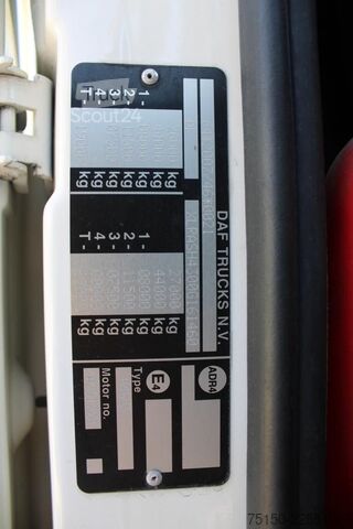 Maināms virsbūves kravas automobilis DAF XF 460 FAR 6x2 LL - 2 x Tank - Nr.: 460