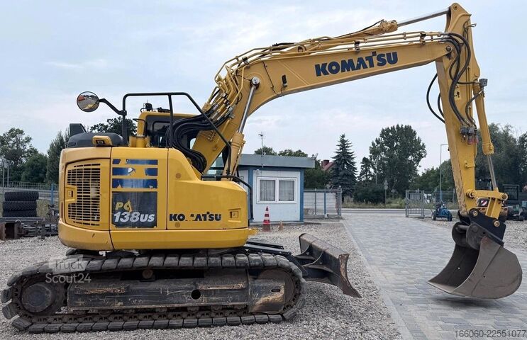 Excavatrice à chaînes KOMATSU PC138US-11