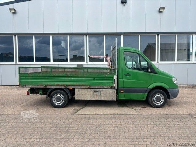 Fourgon pick-up MERCEDES-BENZ Sprinter 313 CDI Pritsche Kran