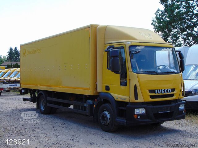 Vrachtwagen met bakwagen IVECO EuroCargo ML 120 E 28 LBW-AHK-COC