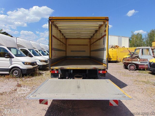 Vrachtwagen met bakwagen IVECO EuroCargo ML 120 E 28 LBW-AHK-COC