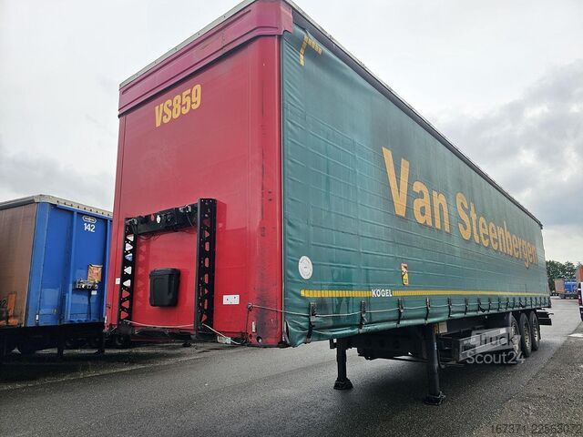 Strana so závesom Kögel SN 24 -SLIDING ROOF- COIL - SAF DISC.