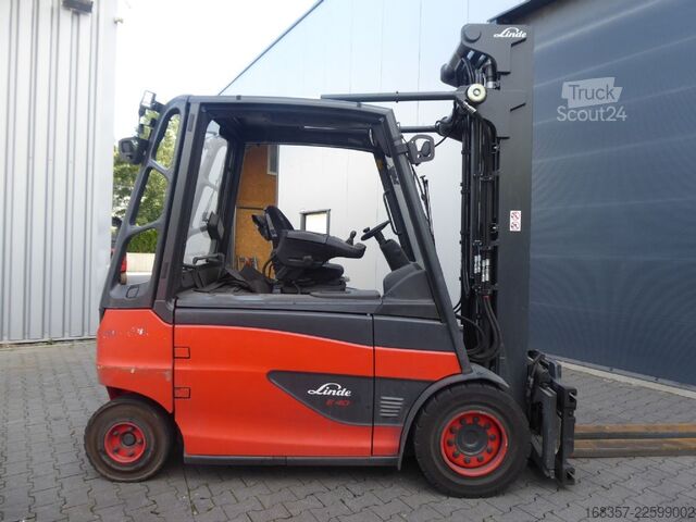 Челен мотокар Linde E40HL-01/600