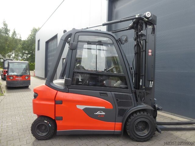 Челен мотокар Linde E35L-01