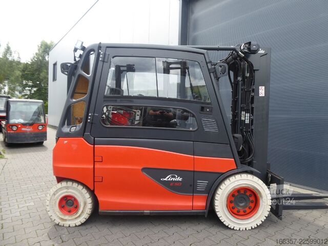 Челен мотокар Linde E50L-01/600 Containerfähig