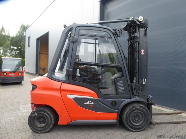 Челен мотокар Linde H35D-01