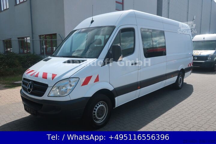 Dodávka s vysokou strechou MERCEDES-BENZ Sprinter II 310CDI/Maxi/Klima/AHK/6Sitze Nr.123