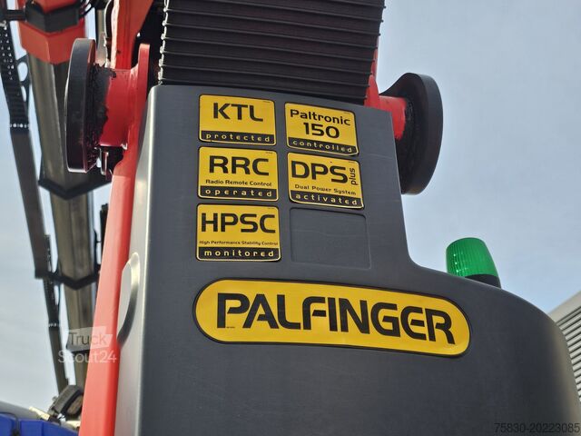 Lastplattform MAN TGS 35.500 8x4-6 / PALFINGER 92 t/m CRANE +JIB