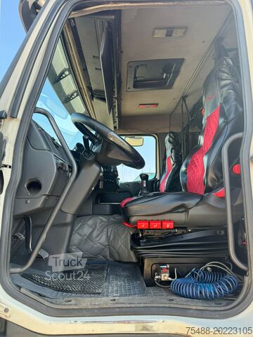 Lkw-montierter Kran Volvo FH 12- 420 CASSONE+GRU PM 37 BIANCO 6X2