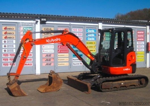 Mini-pelle KUBOTA KUBOTA U48-4 * 2x Löffel *