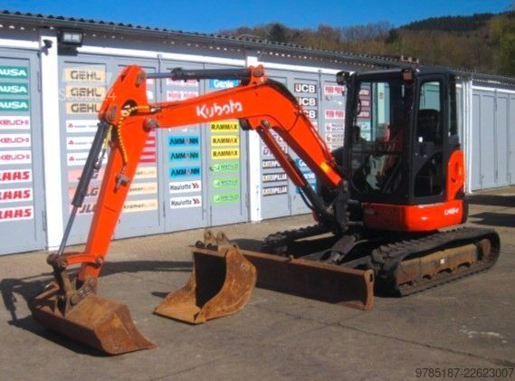 Mini-pelle KUBOTA KUBOTA U48-4 * 2x Löffel *