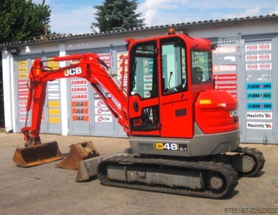 Mini-escavadora JCB 48z-1 * 2x Löffel *